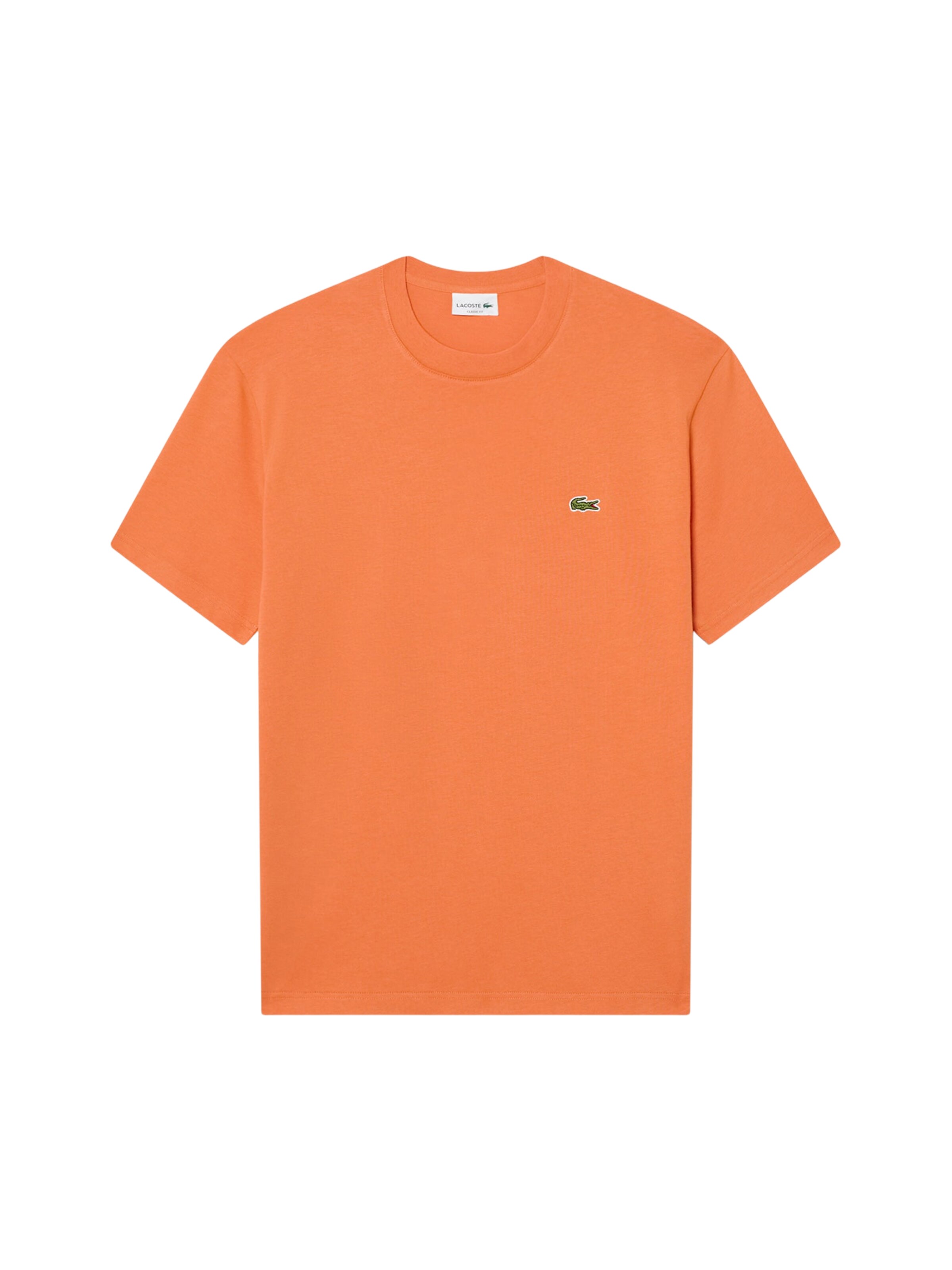 LACOSTE - Camisa em laranja: frente