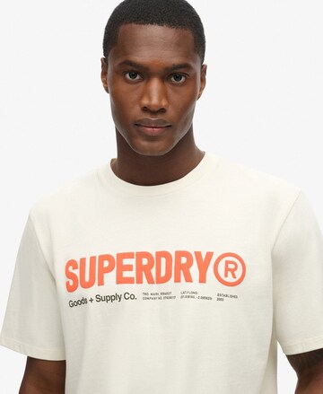 T-Shirt Superdry en beige