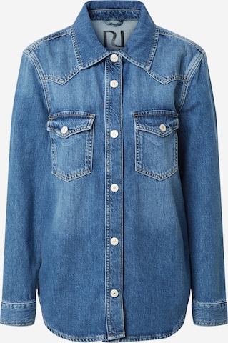 River Island Between-Season Jacket in Blue: front