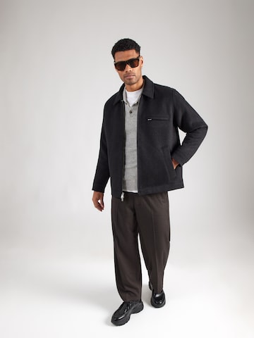 Abercrombie & Fitch Prechodná bunda - Čierna