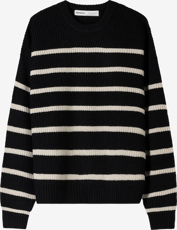 Bershka Pullover in Schwarz: Vorderseite