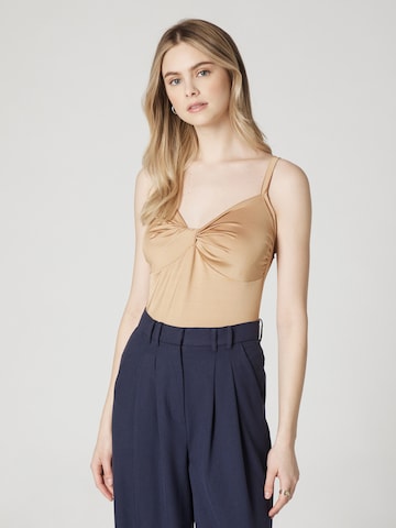 Top 'Rosie' di Guido Maria Kretschmer Women in beige: frontale