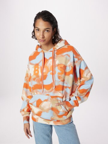 BOSS Sweatshirt 'Etea' in Orange: Vorderseite