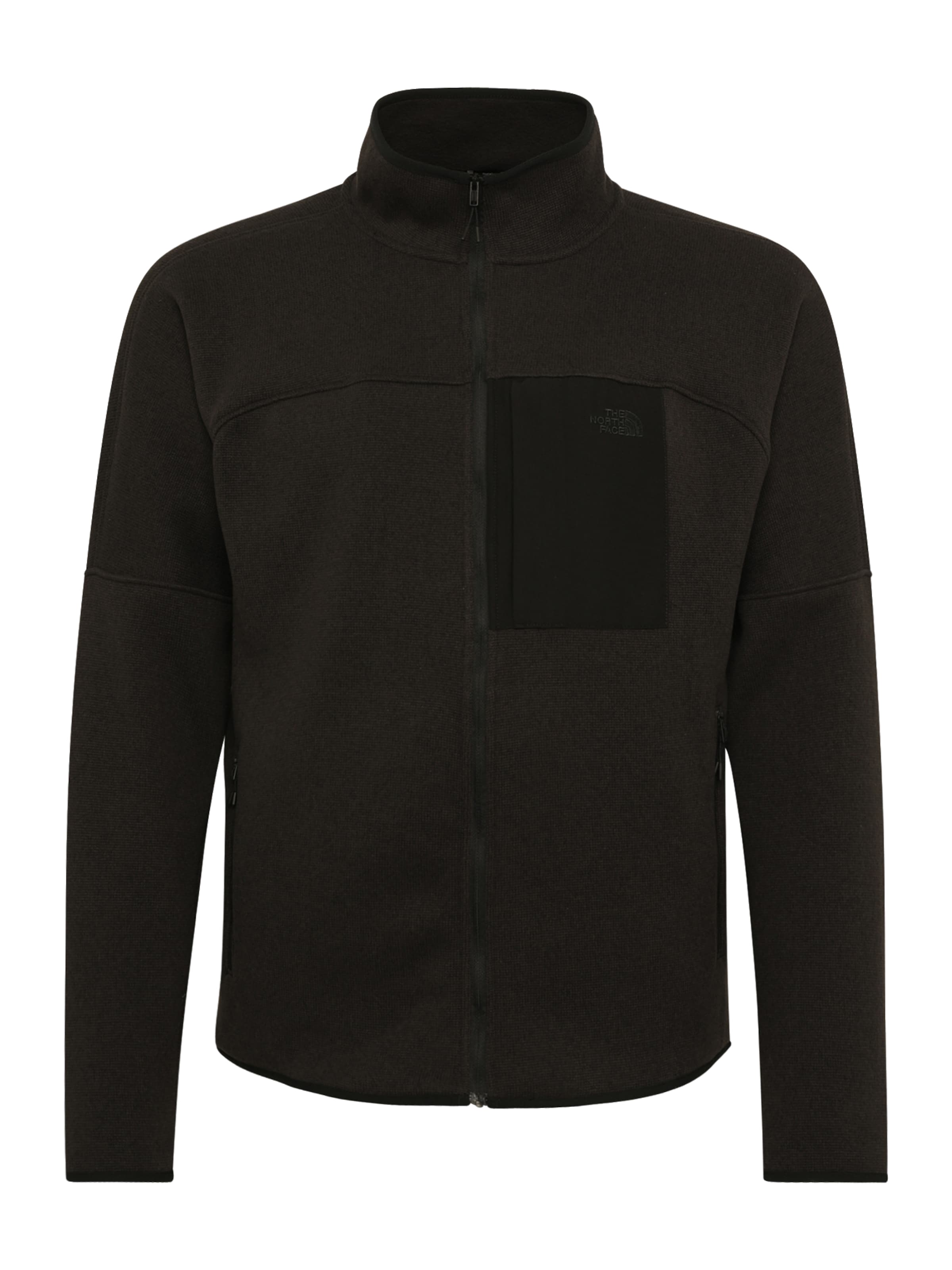 Jachetă  fleece funcțională de la THE NORTH FACE pe negru: față