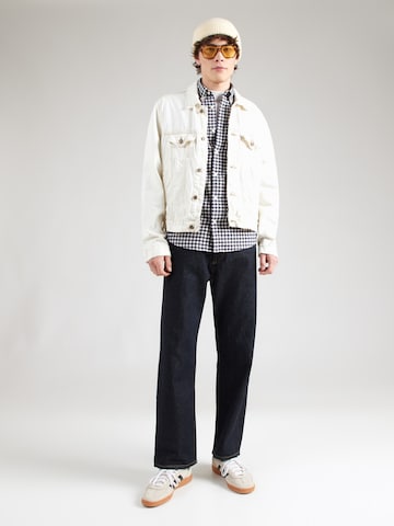 UNITED COLORS OF BENETTON Regular fit Button Up Shirt in Blue