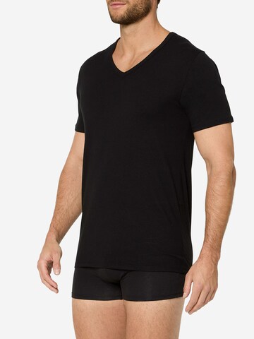 Nur Der Shirt ' Cotton Active ' in Black