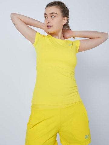 SPORTKIND Performance shirt in Yellow