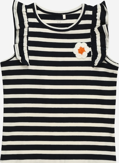 NAME IT Camiseta 'DIANNE' en marino / mandarina / blanco, Vista del producto