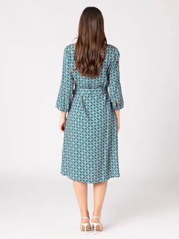 Robe-chemise Quiosque en vert