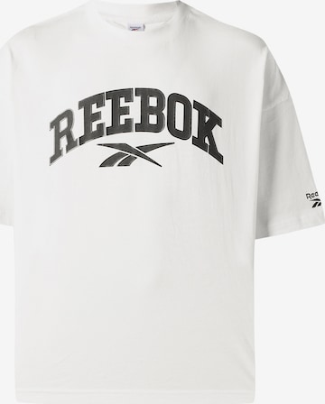 balta Reebok Sportiniai marškinėliai 'PAUL': priekis