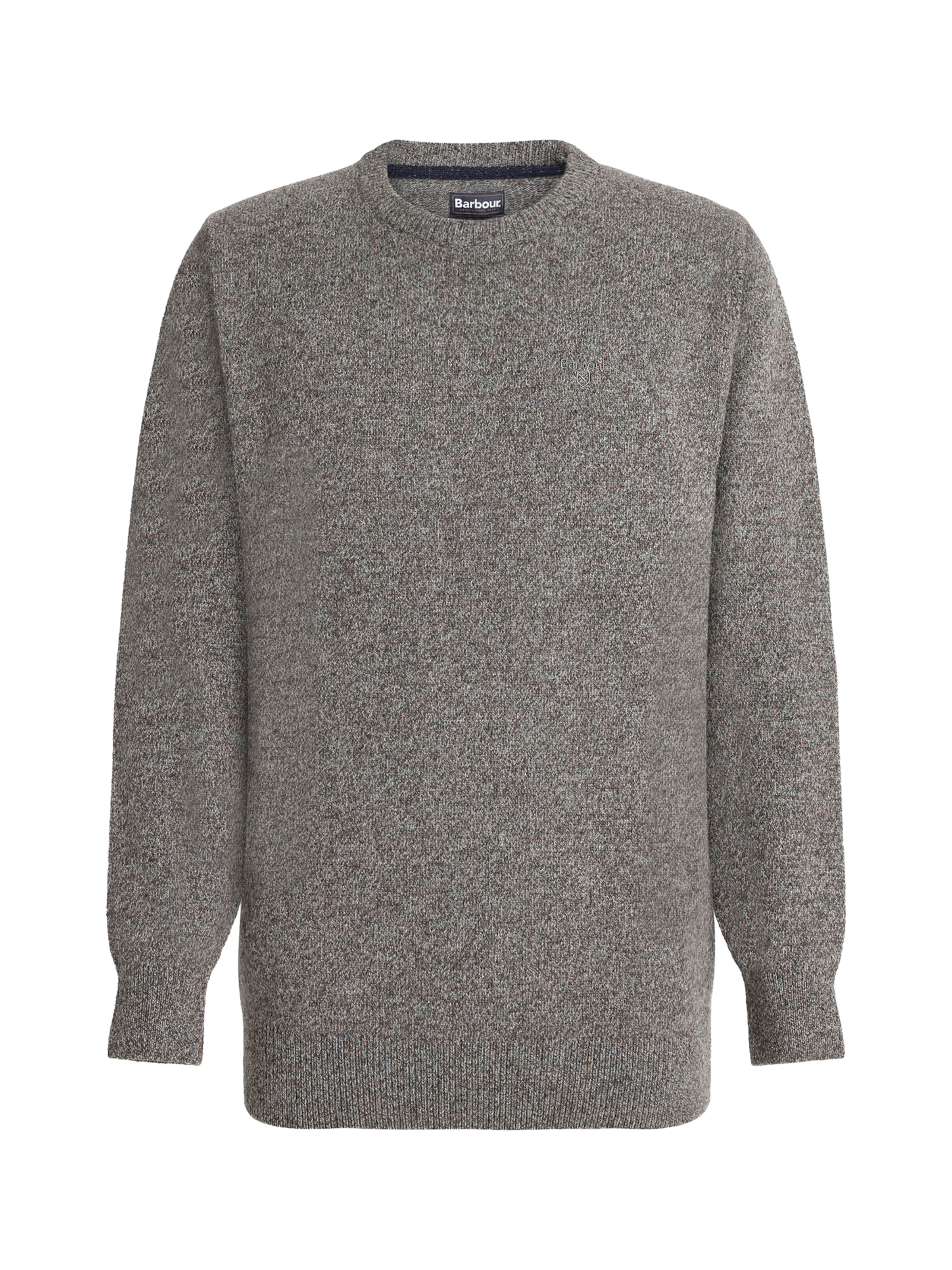 Barbour Pullover 'Essential Tisbury' i grå: forside