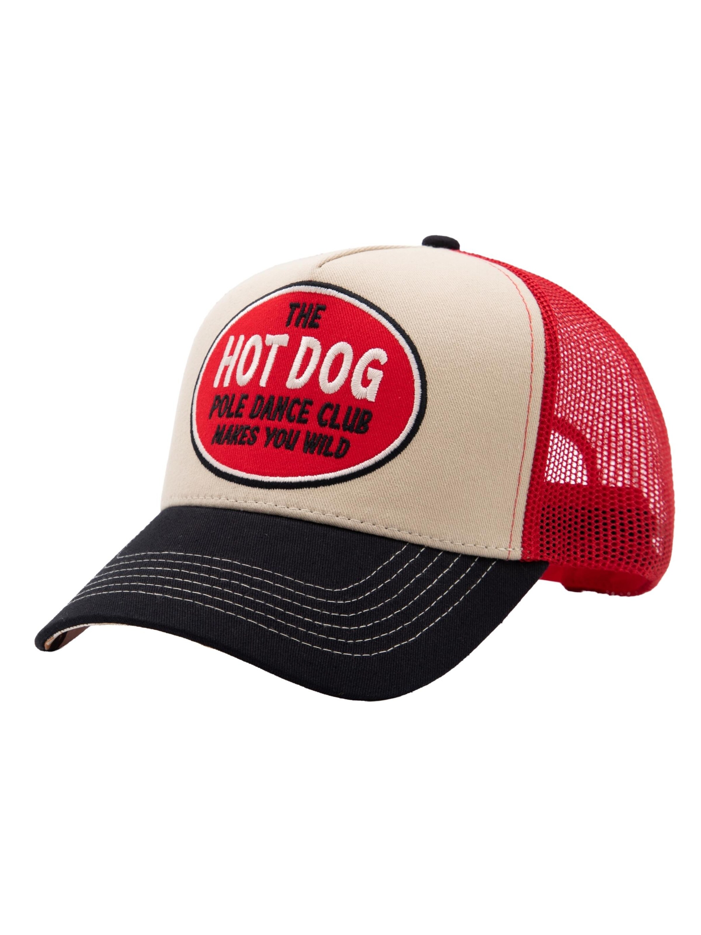King Kerosin Cap 'Hot Dog' in Beige