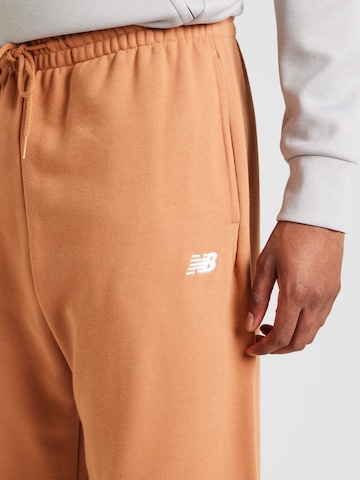 Effilé Pantalon new balance en marron