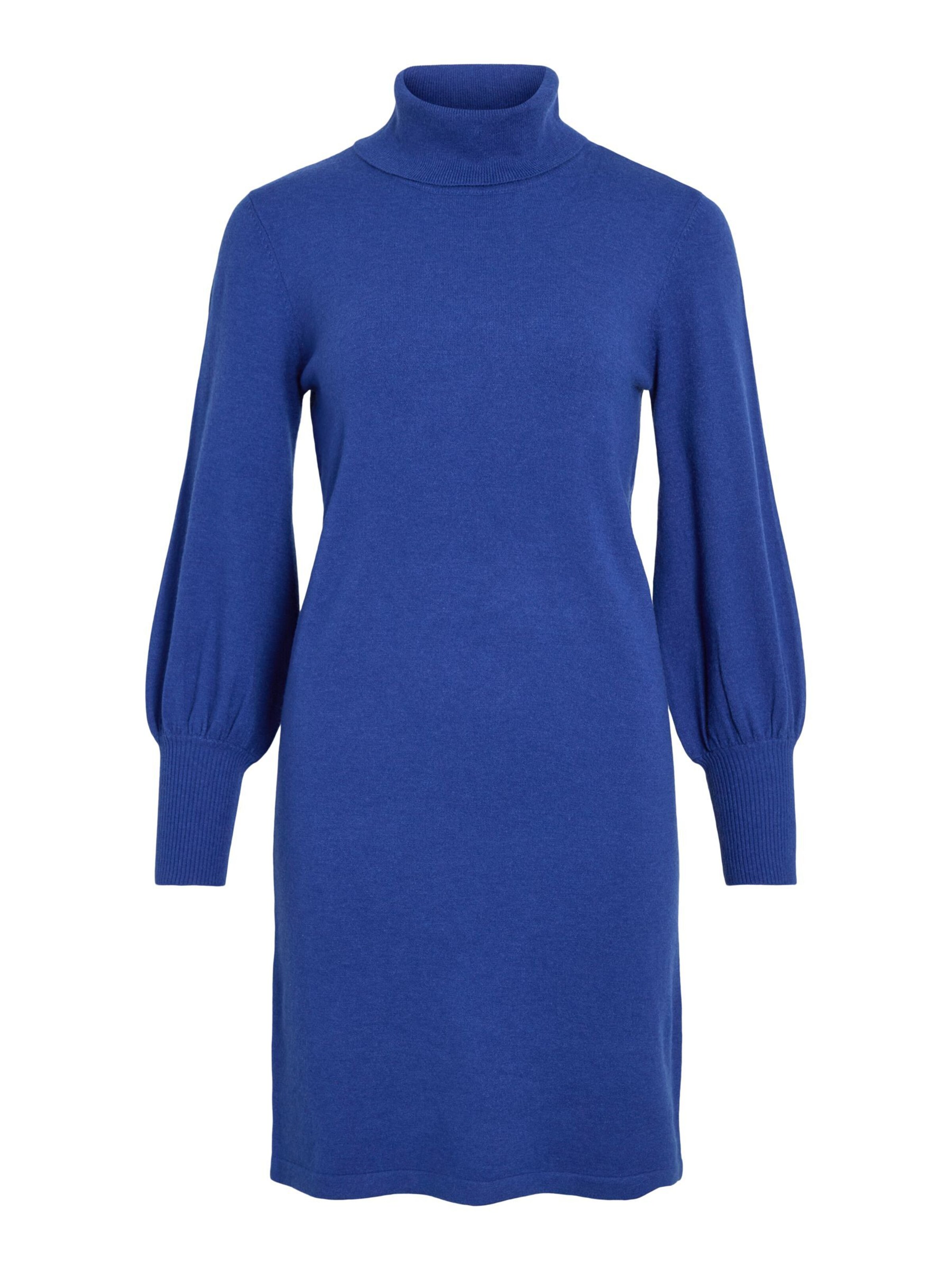 VILA - Vestido de punto 'VIKerry' en azul: frente