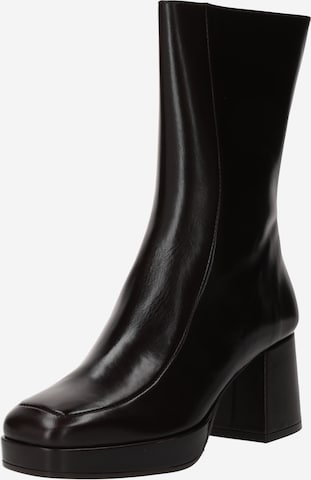 Billi Bi Ankle Boots in Black: front