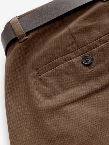 Next Regular Chino trousers in Brown