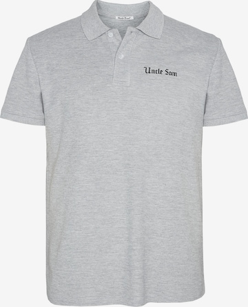 UNCLE SAM Shirt in Grey: front