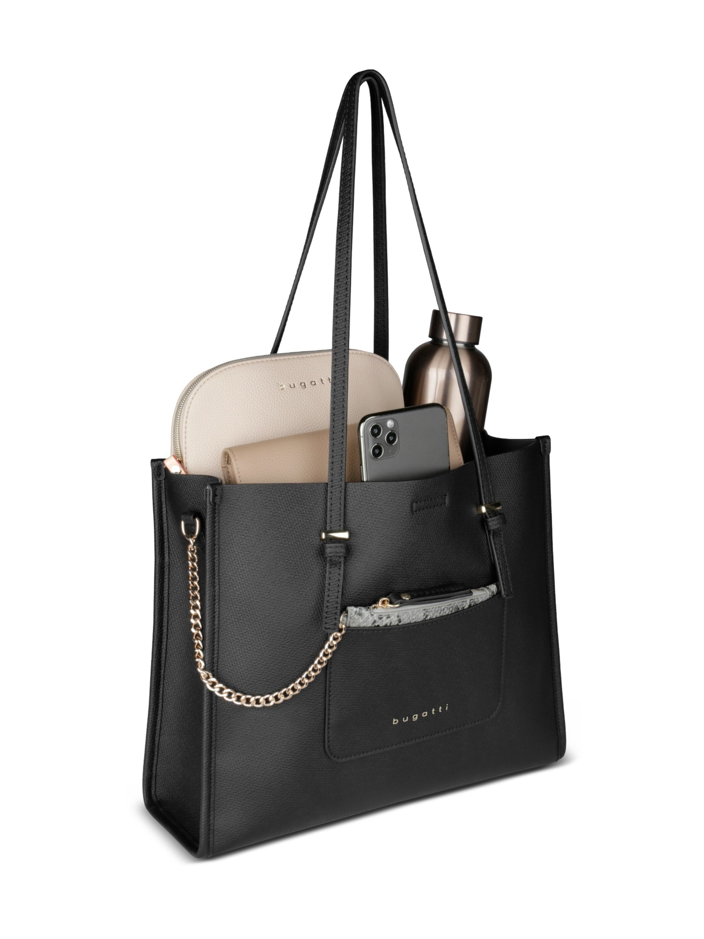 bugatti - Shopper 'KAIRA' en negro