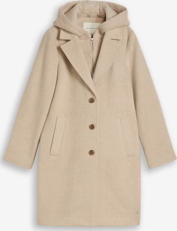 TOM TAILOR Übergangsmantel in Beige: Vorderseite