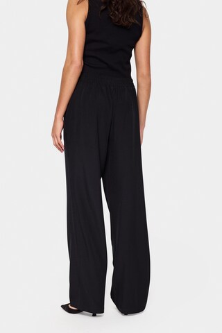 Loosefit Pantalon 'Celest' SAINT TROPEZ en noir