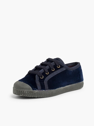 Baskets Pisamonas en bleu : devant