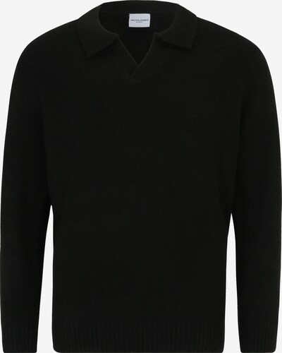 Jack & Jones Plus Pullover 'OLLIE' in schwarz, Produktansicht
