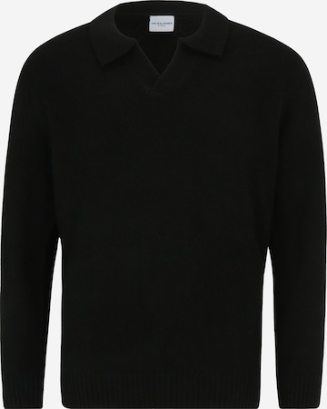 Jack & Jones Plus - Pullover 'OLLIE' em preto: frente