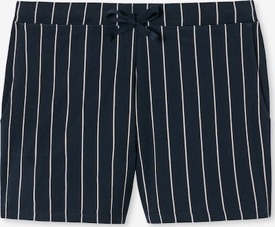 SCHIESSER Pantalon de pyjama 'Mix & Relax' en bleu / blanc, Vue avec produit