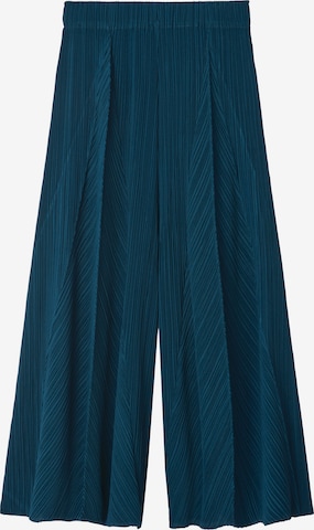 Wide leg Pantaloni di Adolfo Dominguez in verde: frontale