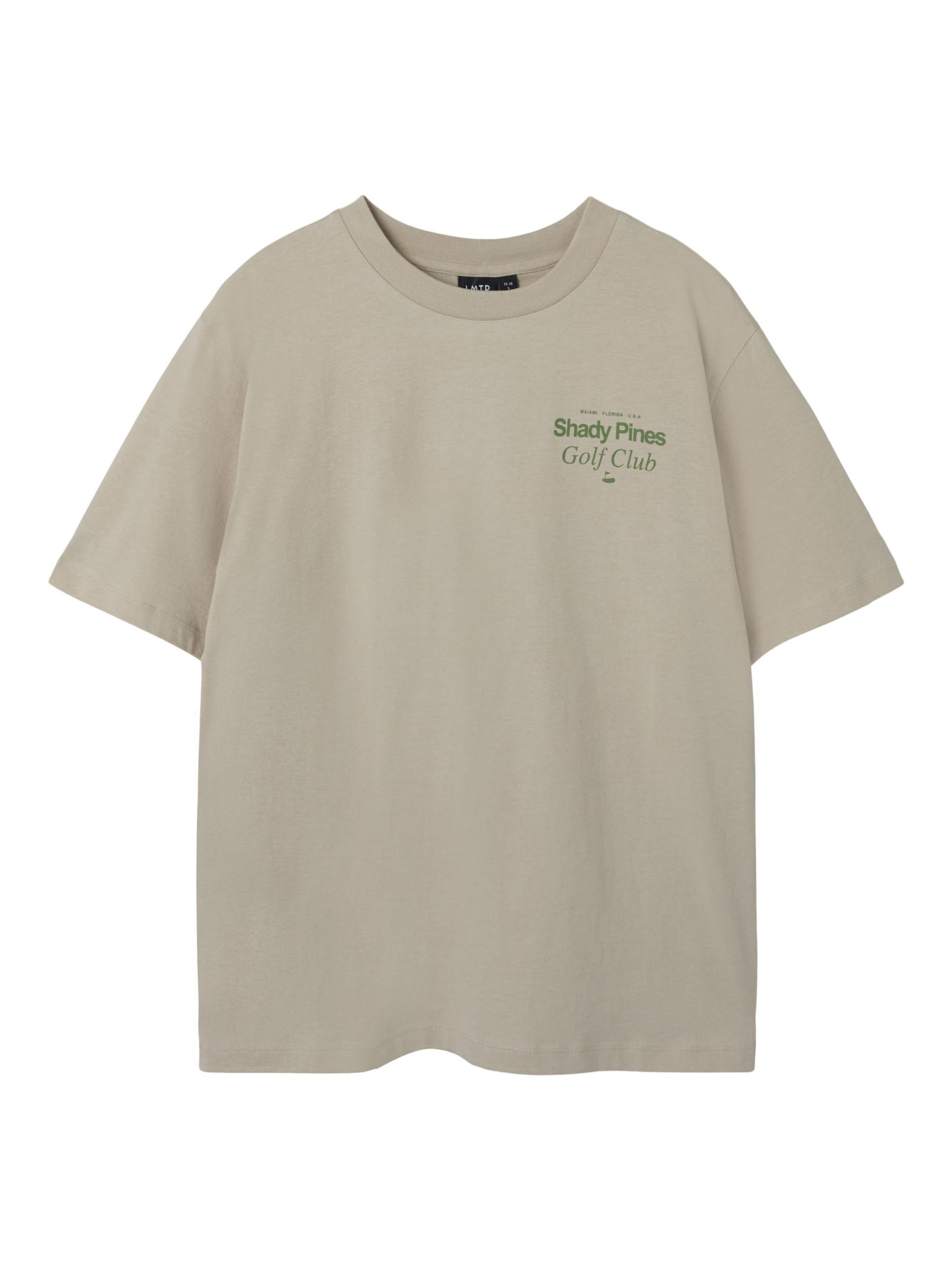 LMTD Shirt in Beige: voorkant