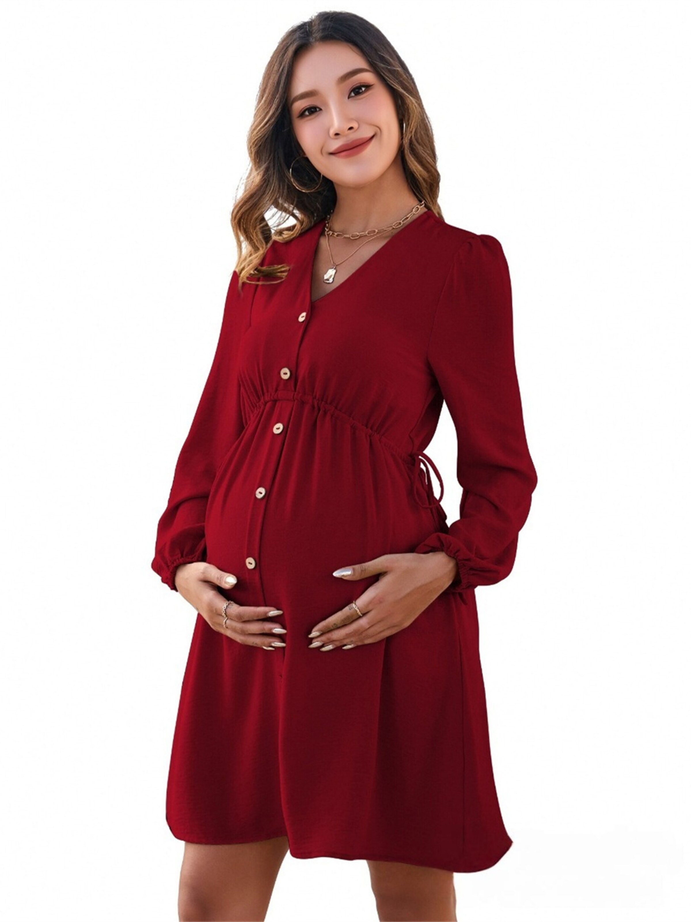 KoJooin Kleid‌‌‌‌‌ in Rot: Vorderseite