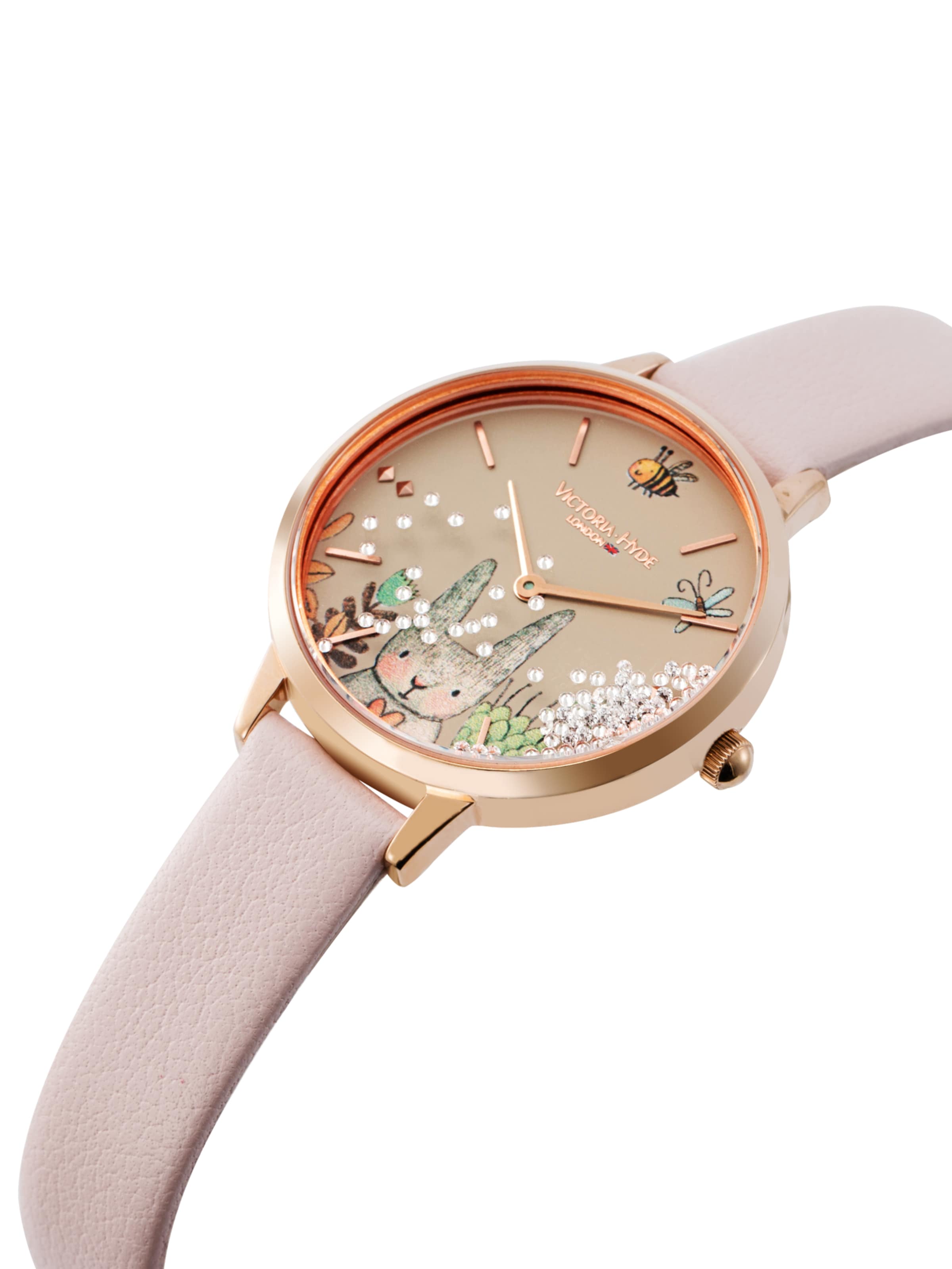 Victoria Hyde Analoog horloge 'Forest Fairy Tales' in Roze