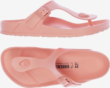 BIRKENSTOCK Sandals & High-Heeled Sandals in 39 in Pink: front