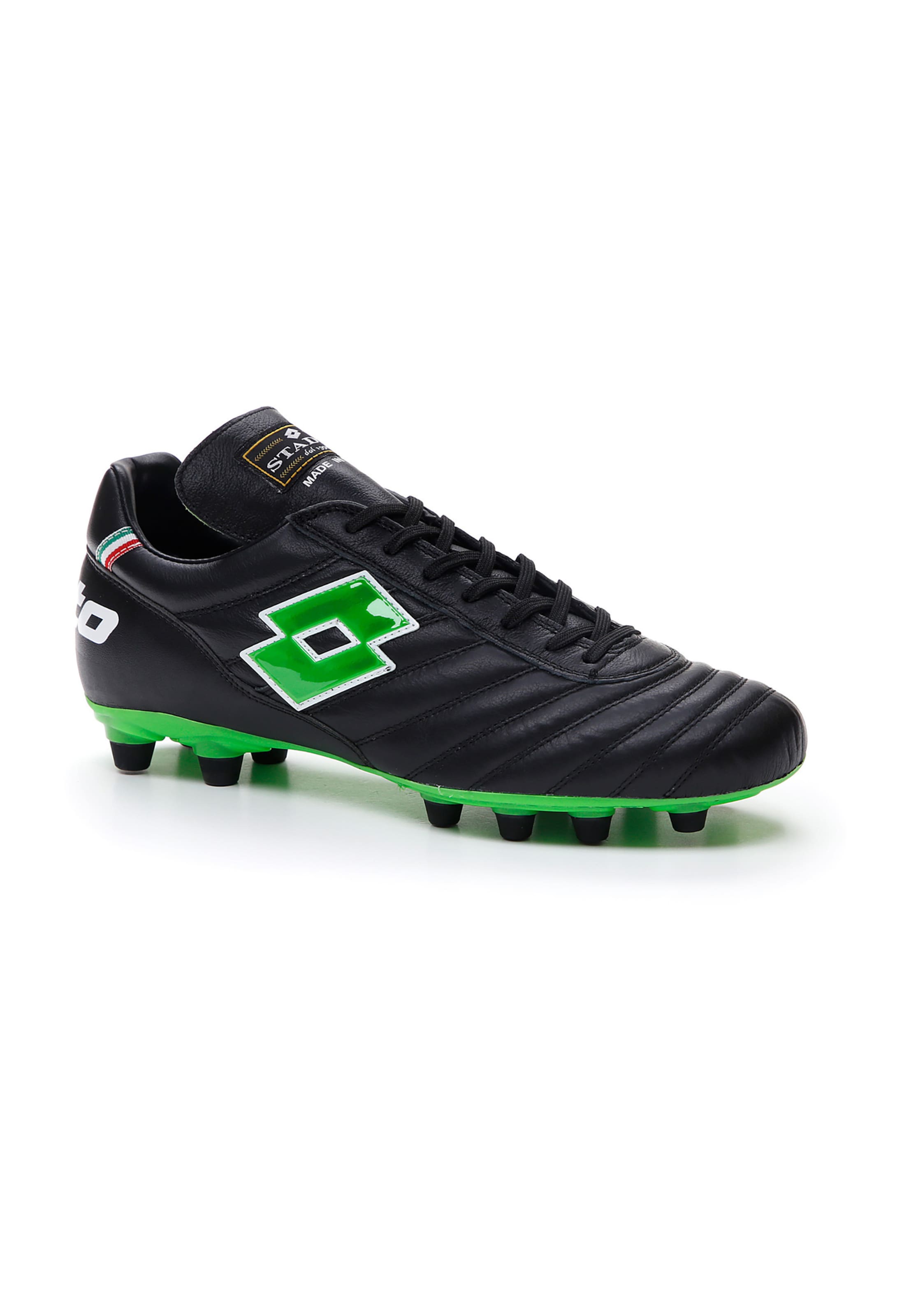 LOTTO Soccer Cleats 'Stadio OG II' in Black: front