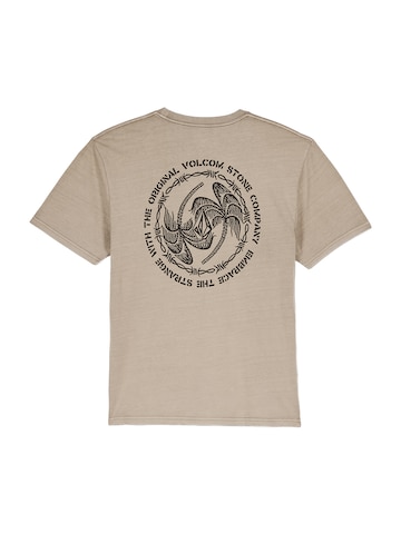 T-Shirt 'CIRCLEPALM PW' Volcom en beige