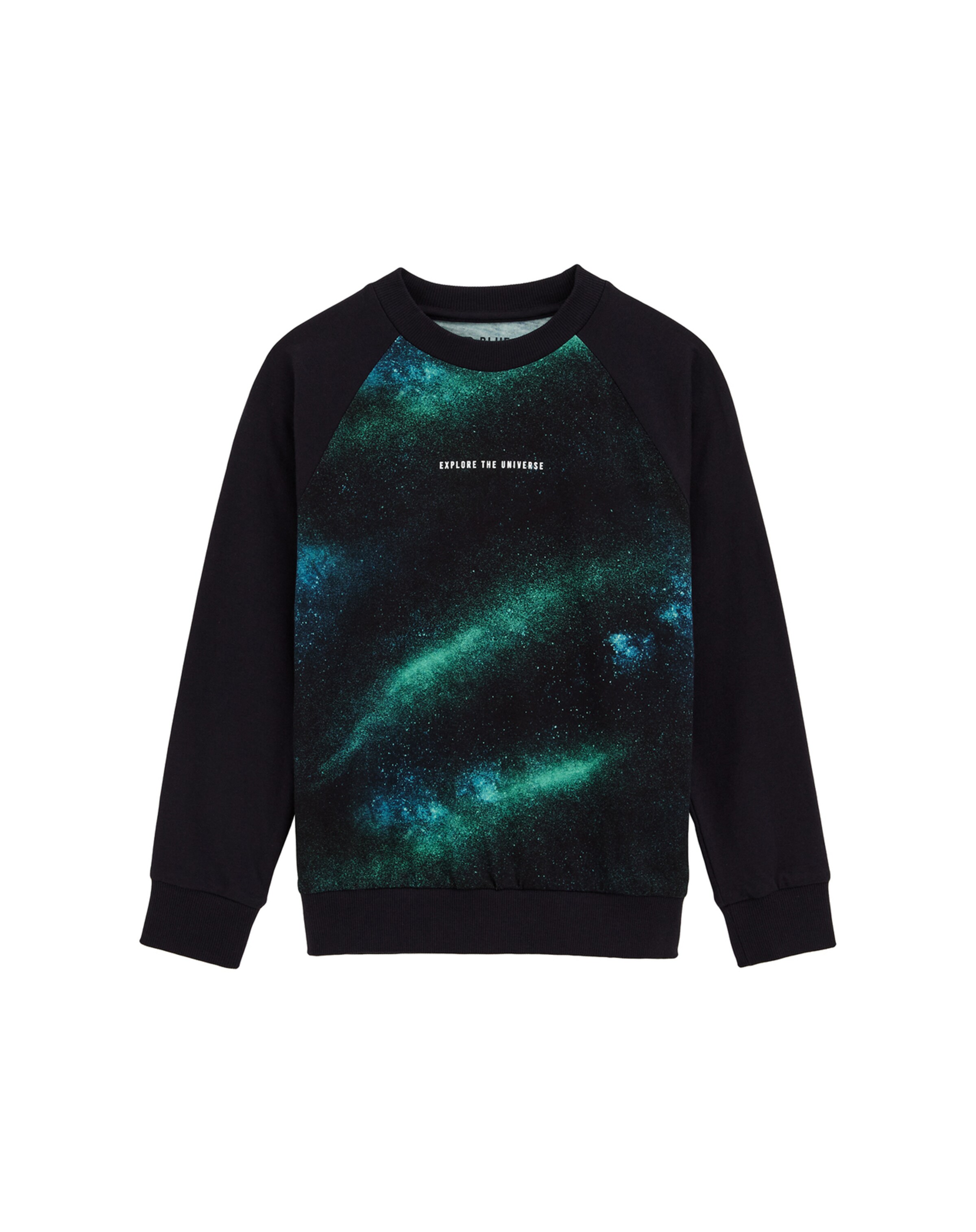 melns WE Fashion T-Krekls: no priekšpuses