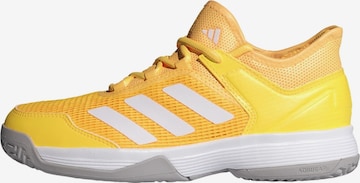 ADIDAS PERFORMANCE Athletic Shoes 'Ubersonic 4' in Yellow: front
