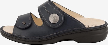 Finn Comfort Mule 'SANSIBAR' in Blue: front