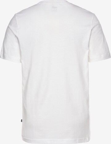 balta PUMA Sportiniai marškinėliai 'Essential'