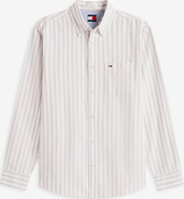 Camicia di Tommy Jeans in beige: frontale