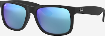 Ochelari de soare 'Justin' de la Ray-Ban pe negru: față