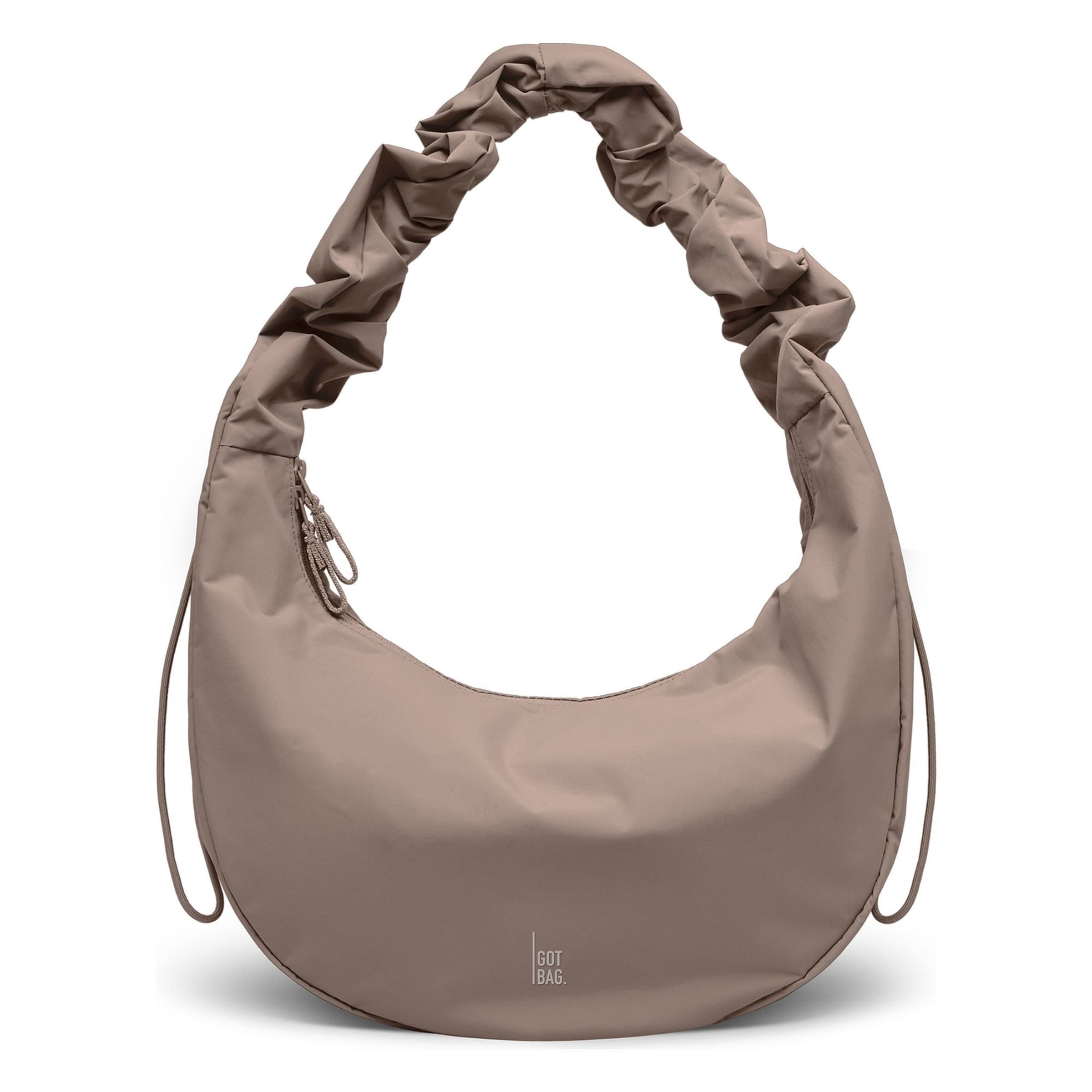 Borsa a spalla 'Moon ' di Got Bag in beige: frontale