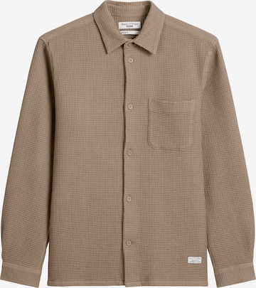Marc O'Polo DENIM Button Up Shirt in Brown: front