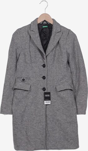 UNITED COLORS OF BENETTON Jacket & Coat in L in Grey: front
