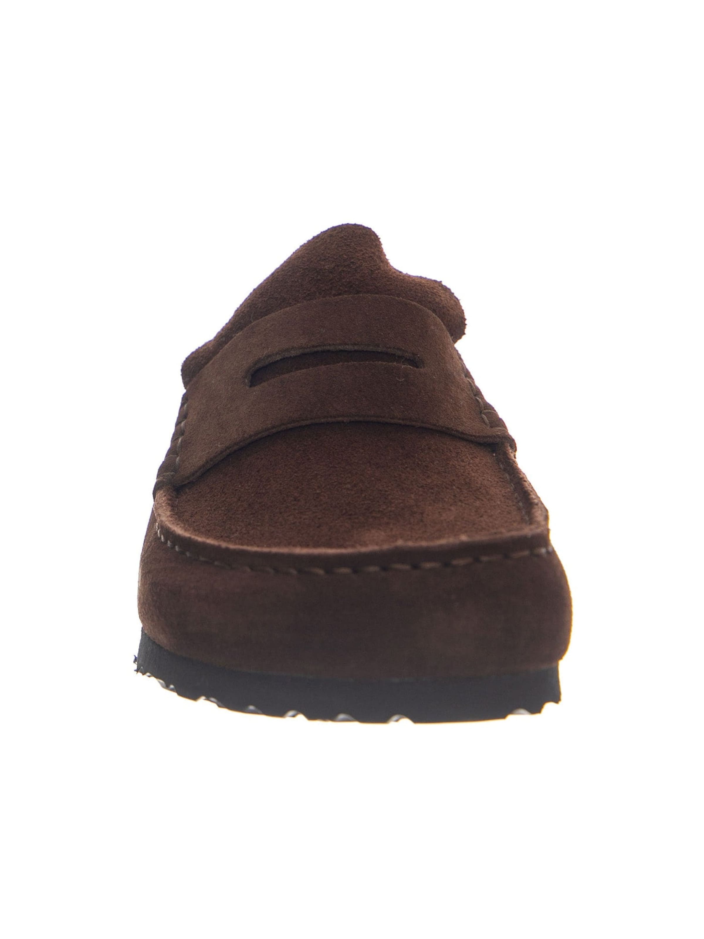 BIRKENSTOCK Trampki slip on 'NAPLES WRAPPED SUEDE LEATHER' w kolorze brązowy