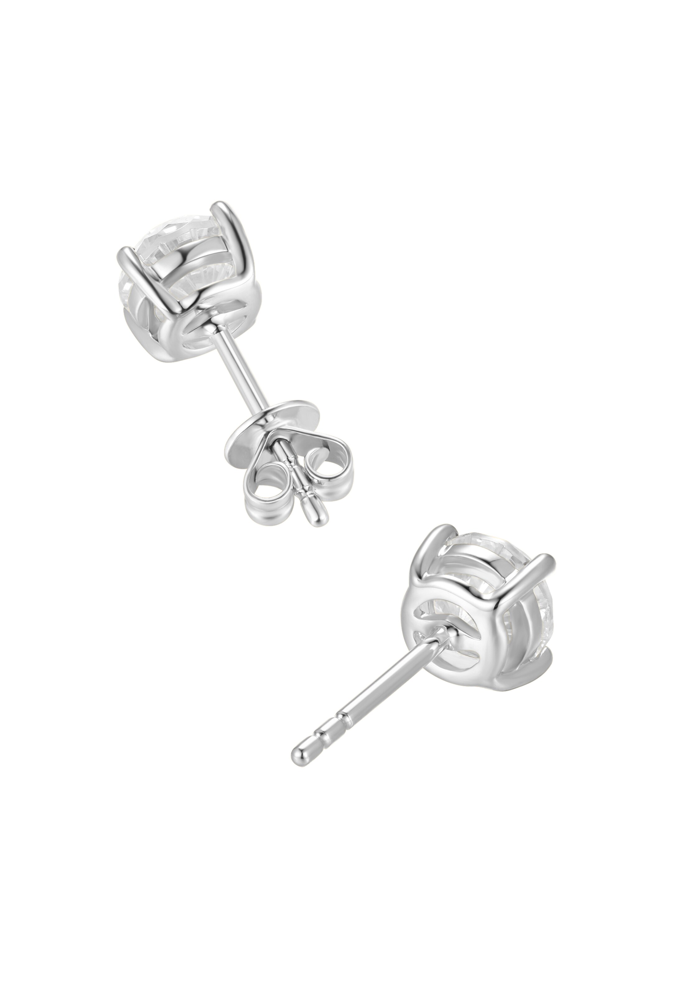 Nana Kay Ohrstecker 'Classic Solitaire' in Silber