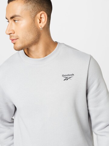 Reebok Sports sweatshirt in Grey
