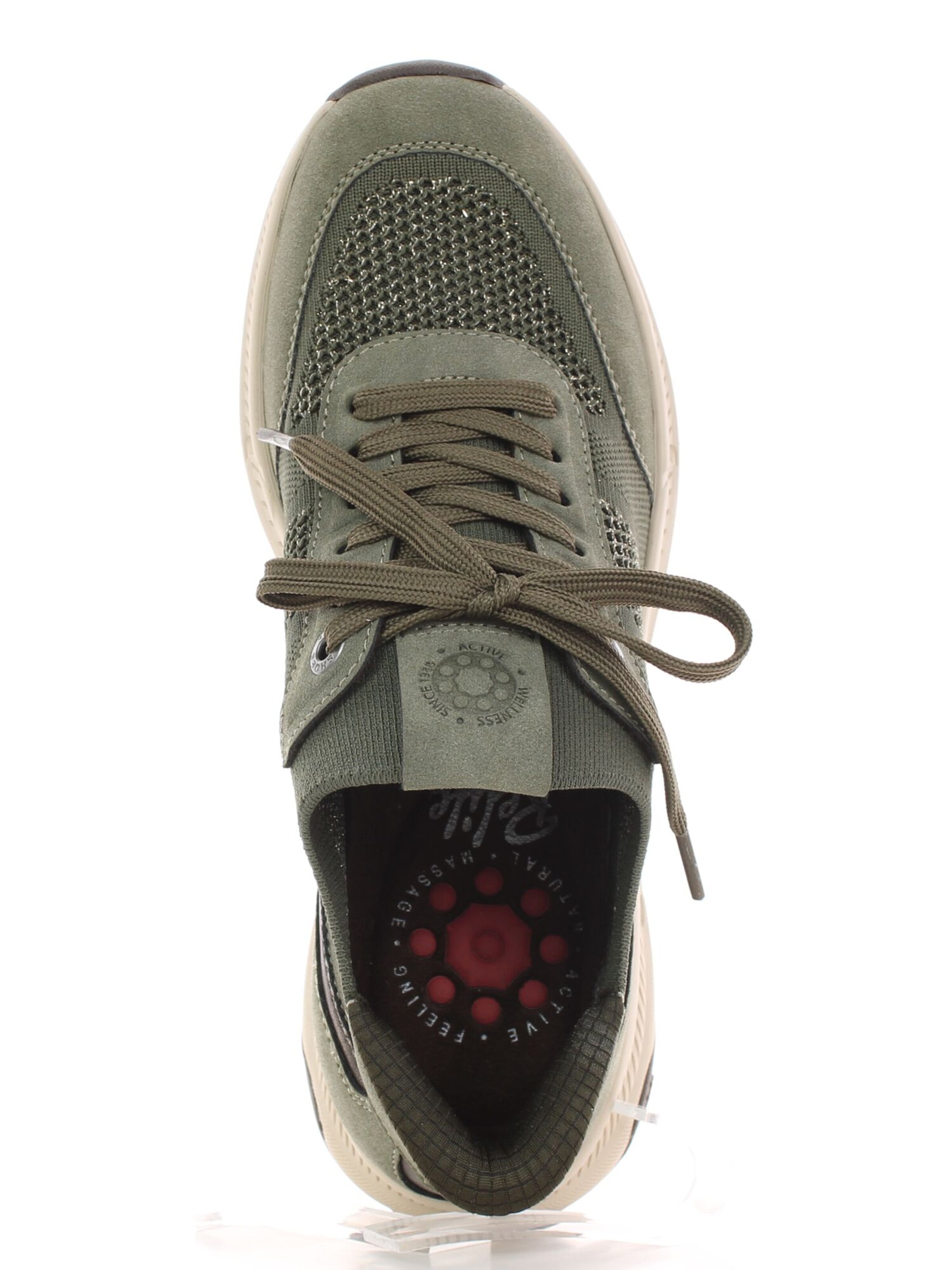 Relife Platform trainers in Green