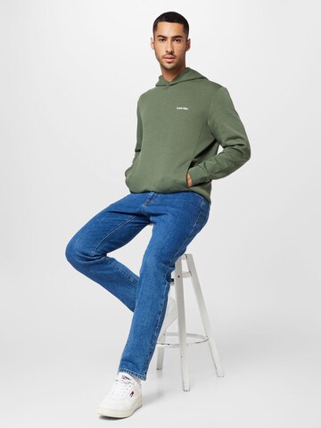 Sweat-shirt Calvin Klein en vert