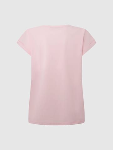 Pepe Jeans T-shirt 'LIU' i rosa